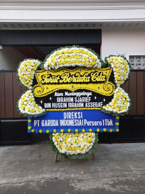 Papan Bunga Duka di Kmp Melayu Tim