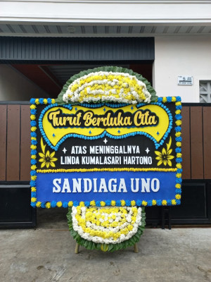 Papan Bunga Duka di Kmp Melayu Tim